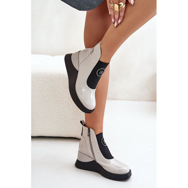 Buskin boots Step in style