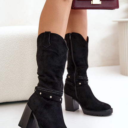Heel boots Step in style
