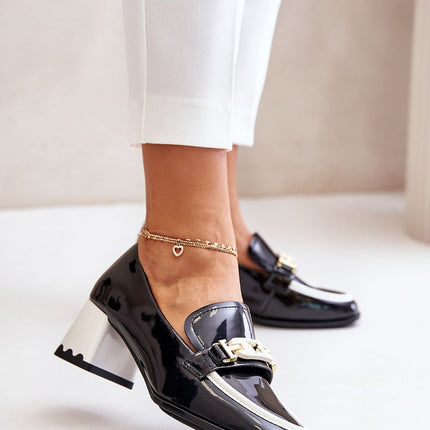 Heeled low shoes Step in style