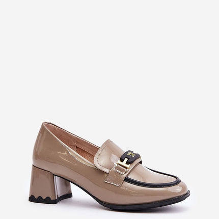 Heeled low shoes Step in style