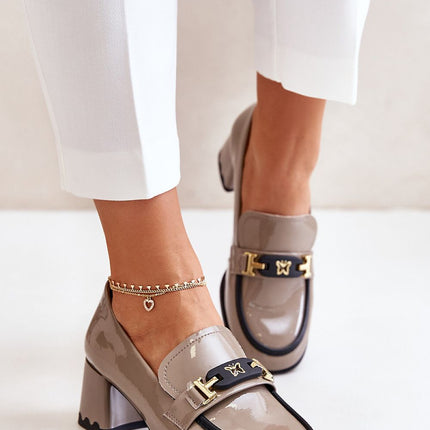 Heeled low shoes Step in style