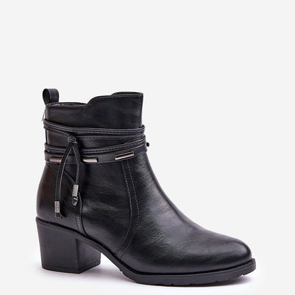 Heel boots Step in style