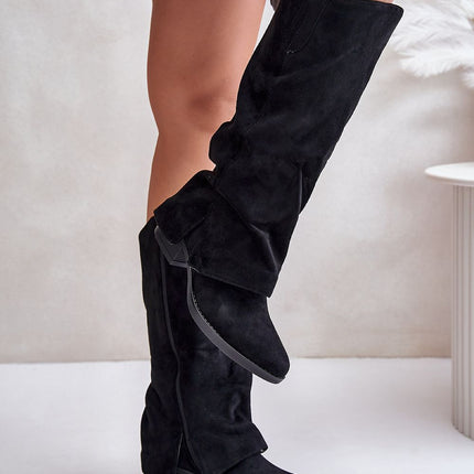 Heel boots Step in style