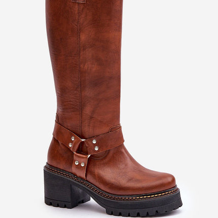 Heel boots Step in style