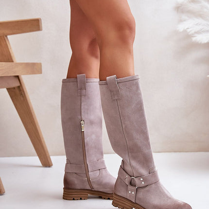 Thigh-Hight Boots Step in style