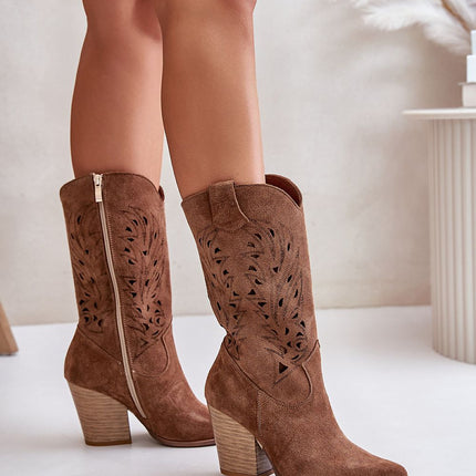 Heel boots Step in style