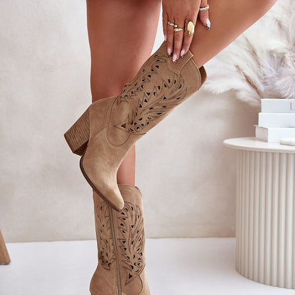 Heel boots Step in style