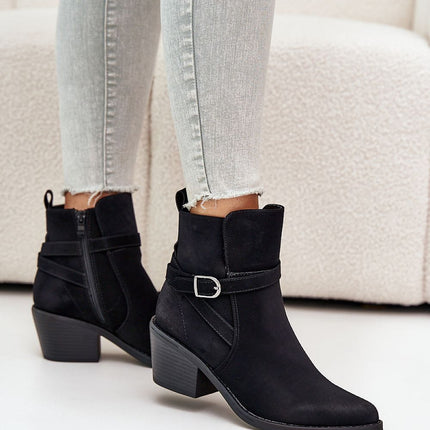 Heel boots Step in style
