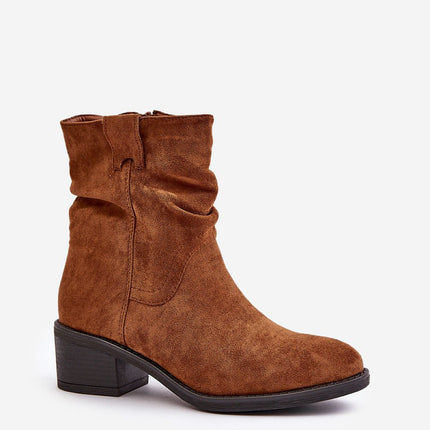 Heel boots Step in style