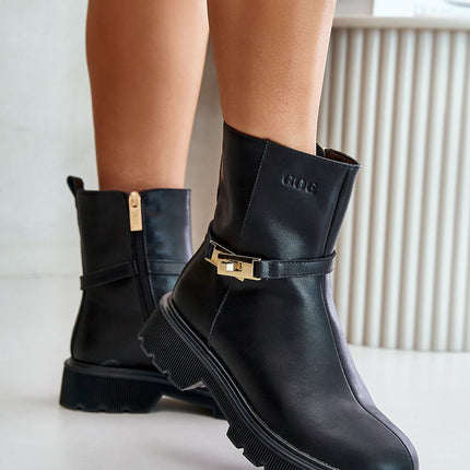 Heel boots Step in style
