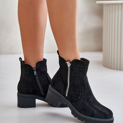 Heel boots Step in style