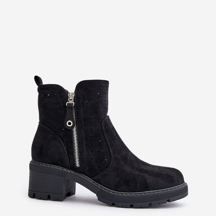 Heel boots Step in style