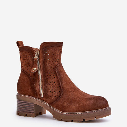 Heel boots Step in style