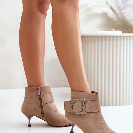 Heel boots Step in style