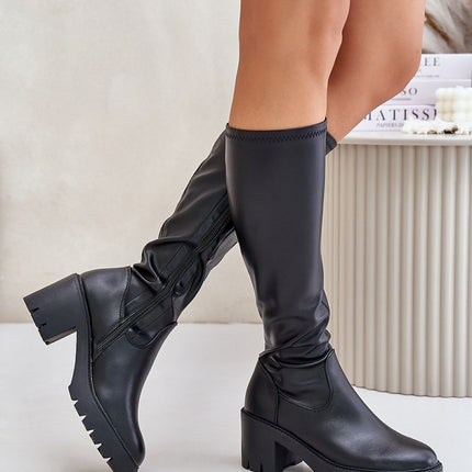 Heel boots Step in style