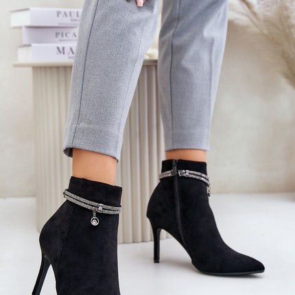 Heel boots Step in style