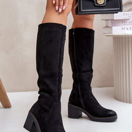 Heel boots Step in style