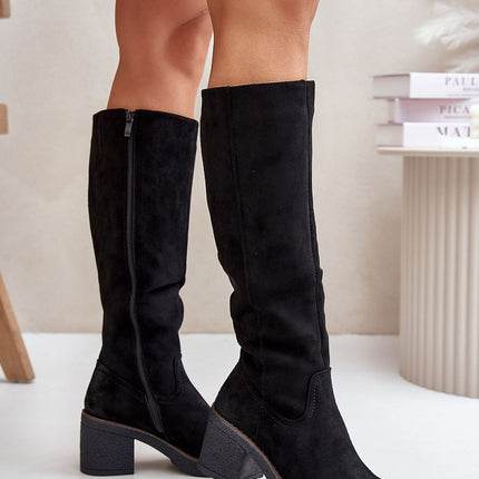 Heel boots Step in style
