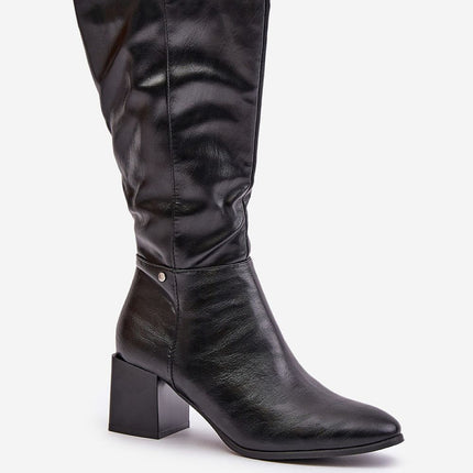 Heel boots Step in style