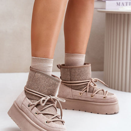 Snow boots Step in style