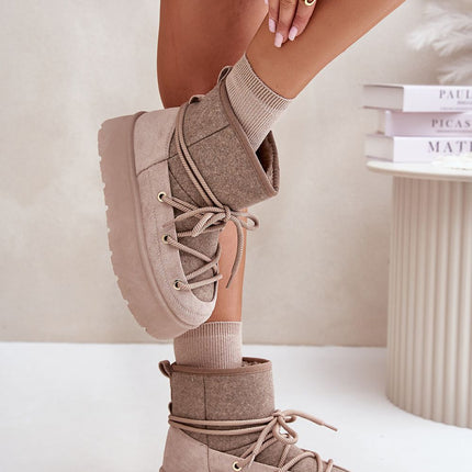 Snow boots Step in style