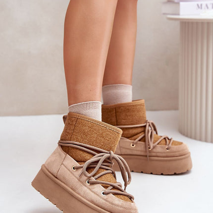 Snow boots Step in style