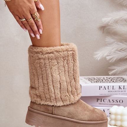 Snow boots Step in style