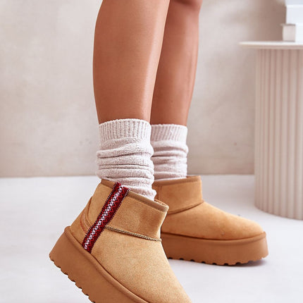 Snow boots Step in style
