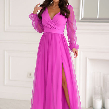 Long dress Bicotone