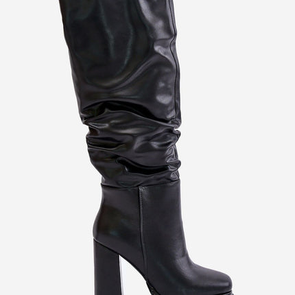 Heel boots Step in style