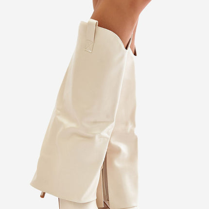 Heel boots Step in style