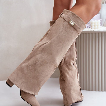 Heel boots Step in style