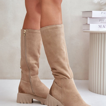 Thigh-Hight Boots Step in style