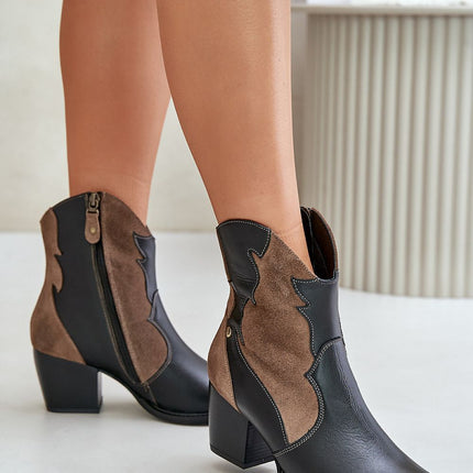 Heel boots Step in style