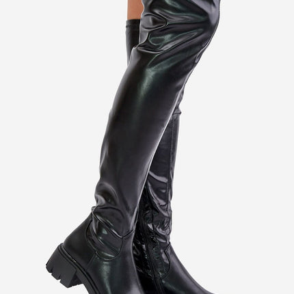 Thigh-Hight Boots Step in style