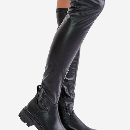 Thigh-Hight Boots Step in style