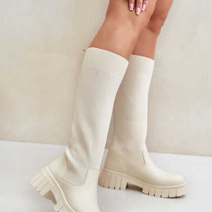 Thigh-Hight Boots Step in style