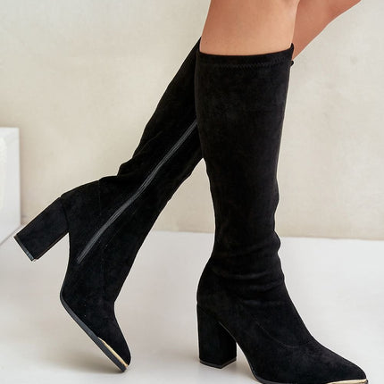 Heel boots Step in style