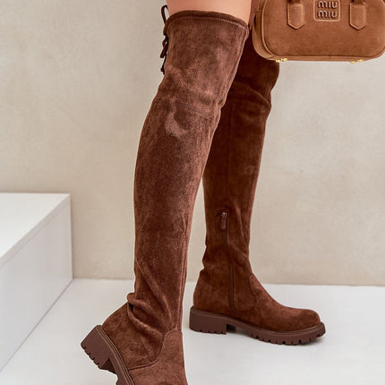 Thigh-Hight Boots Step in style