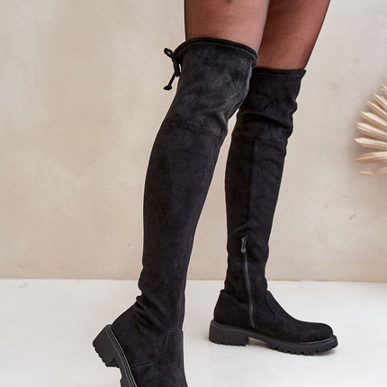 Thigh-Hight Boots Step in style