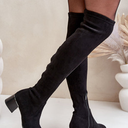 Heel boots Step in style