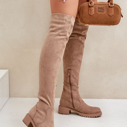 Thigh-Hight Boots Step in style