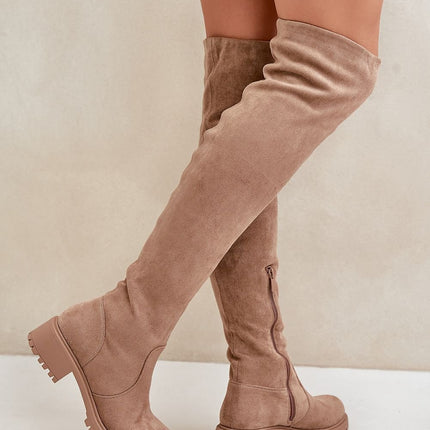 Thigh-Hight Boots Step in style