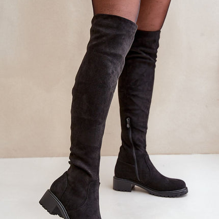 Thigh-Hight Boots Step in style