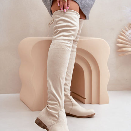 Thigh-Hight Boots Step in style