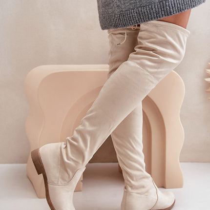 Thigh-Hight Boots Step in style