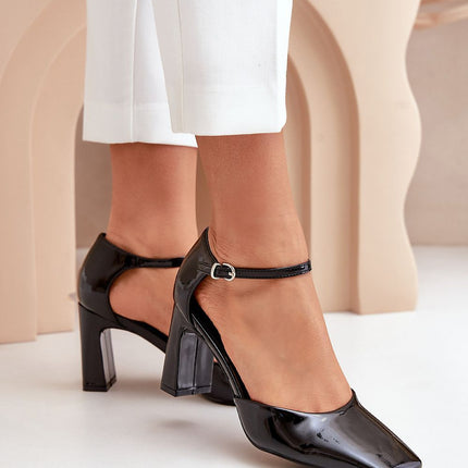 Block heel pumps Step in style