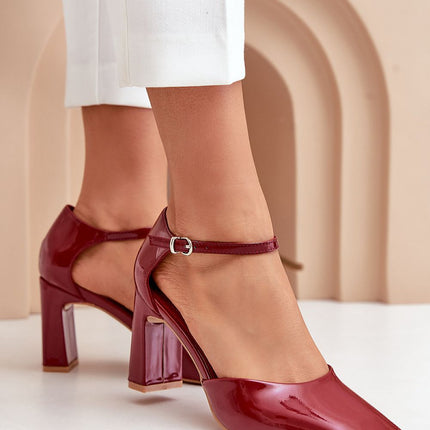 Block heel pumps Step in style