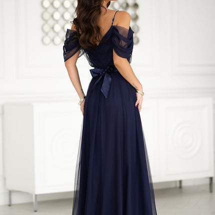Long dress Bicotone
