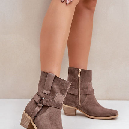 Heel boots Step in style